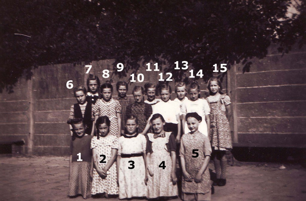 1950 klas 5 wanroij nummers